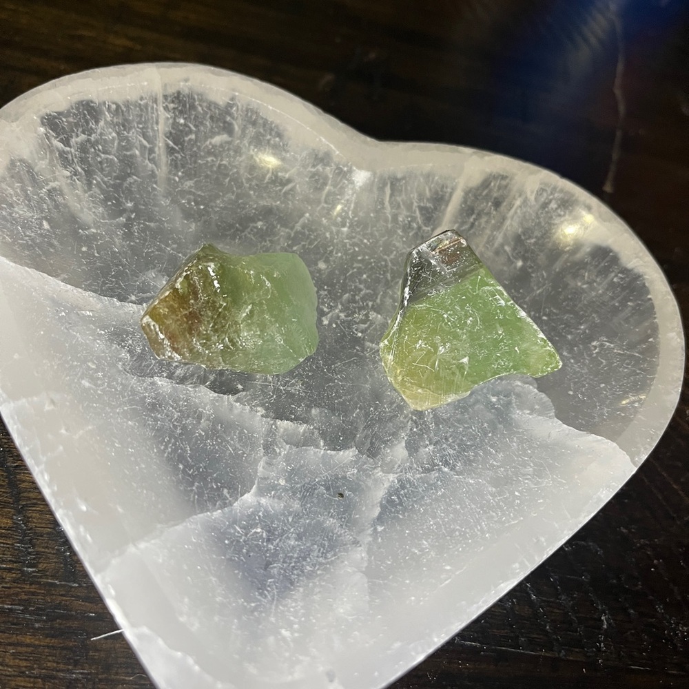 Raw Green Fluorite